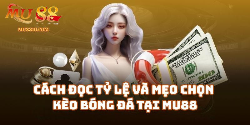 Cách đọc tỷ lệ và mẹo chọn kèo bóng đá tại Mu88.com